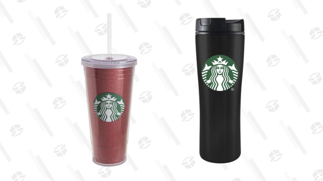 Starbucks Plastic 20 Oz. Cold Tumbler | $13 | WalmartStarbucks 16 Oz. Hot Tumbler with Lid | $15 | Walmart
